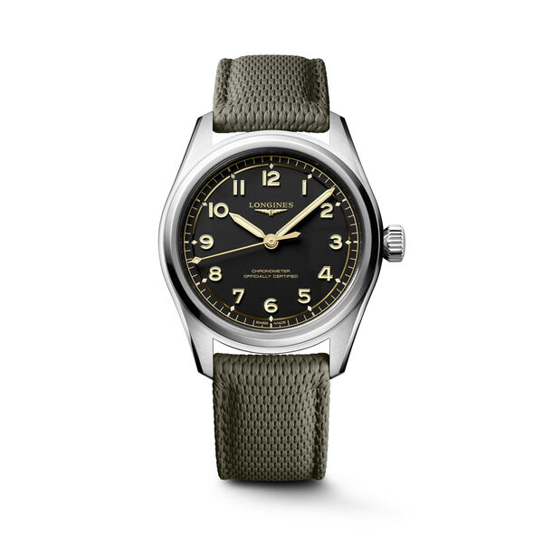 Spirit Pilot 39 mm automatique en acier inoxydable